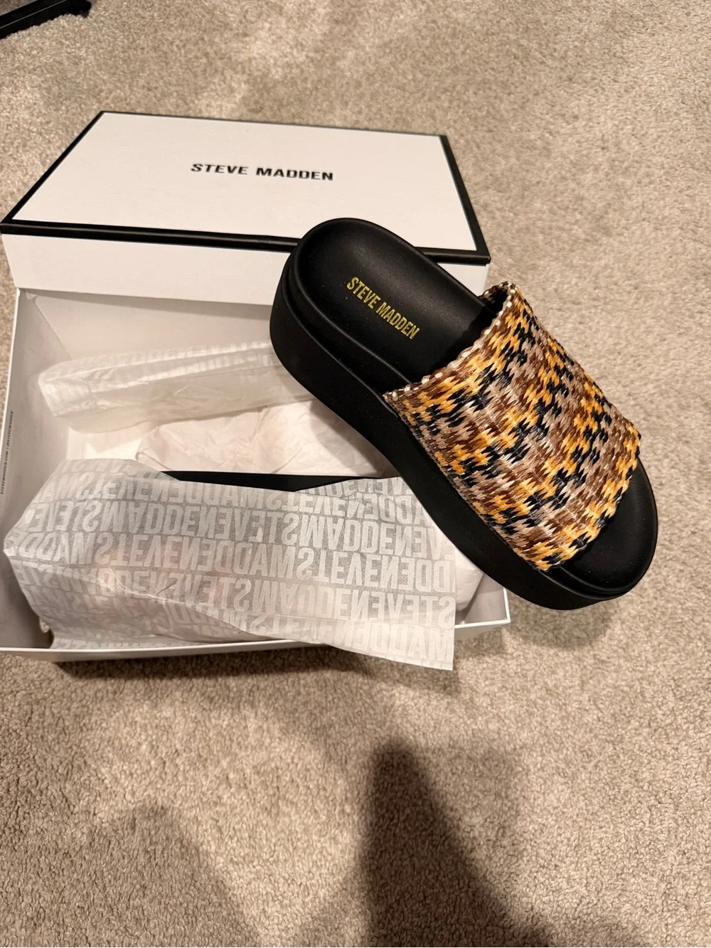 Steve Madden chunky platform